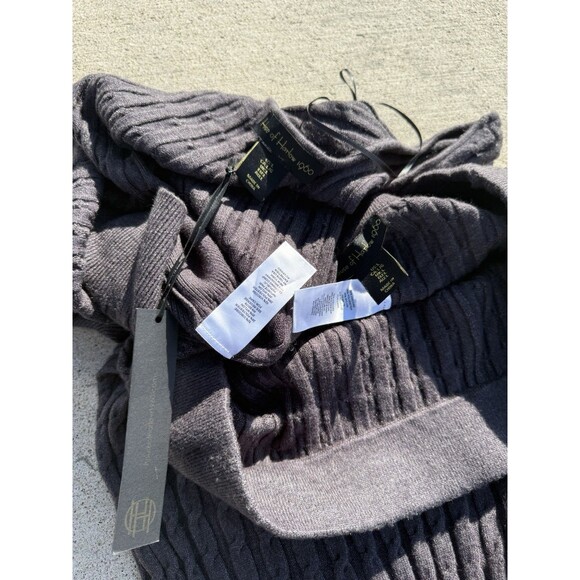 House of Harlow 1960 Cableknit Tank Flared Pants Twinset 2 Pc Set NWT LARGE #652 - Picture 10 of 10